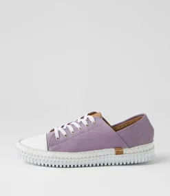 Women DIANA FERRARI Sneakers-Jossey Lavender Leather Sneakers
