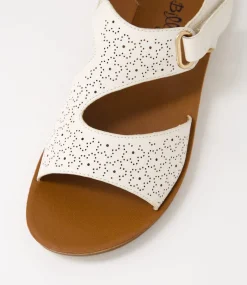 Women I LOVE BILLY Flats-Kandall Almond Sandals