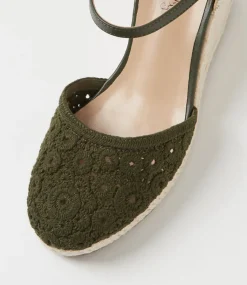 Women I LOVE BILLY Heels-Keight Khaki Multi Heels