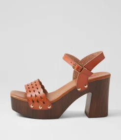 Women I LOVE BILLY Heels|Sandals-Kelton Tan Sandals