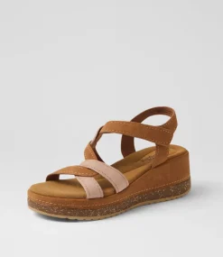 Women I LOVE BILLY Heels|Sandals-Kertat Tan Blush Nubuck Pu Sandals