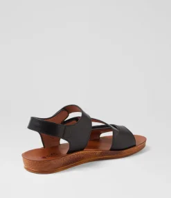 Women I LOVE BILLY Flats|Sandals-Killzy Black Sandals