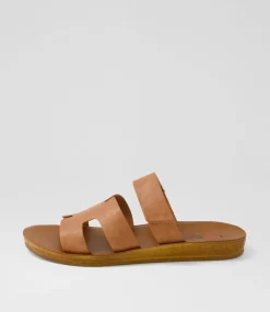 Women I LOVE BILLY Flats|Sandals-Kistali Tan Sandals
