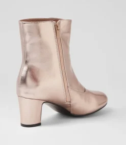 Women I LOVE BILLY Boots-Kister Champagne Ankle Boots