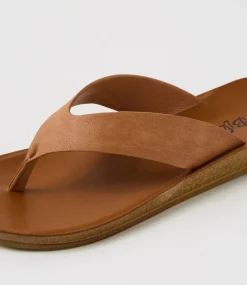 Women I LOVE BILLY Flats|Sandals-Kistine Tan Sandals