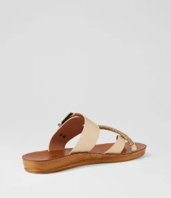 Women I LOVE BILLY Slides|Flats-Kitoxes Golden Dust Mix Slides