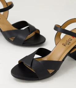 Women I LOVE BILLY Heels|Sandals-Kora2 Black Sandals