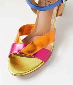 Women I LOVE BILLY Heels|Sandals-Kora2 Bright Metallic Sandals