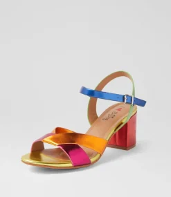 Women I LOVE BILLY Heels|Sandals-Kora2 Bright Metallic Sandals