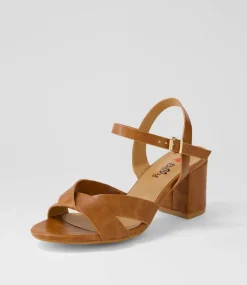 Women I LOVE BILLY Heels|Sandals-Kora Tan Sandals