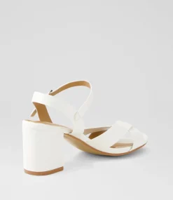 Women I LOVE BILLY Heels|Sandals-Kora2 White Sandals