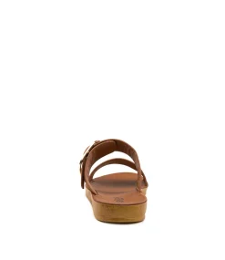 Women I LOVE BILLY Flats|Sandals-KORIEMUS TAN SMOOTH