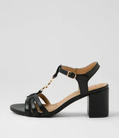 Women I LOVE BILLY Heels|Sandals-Korzon Black Sandals