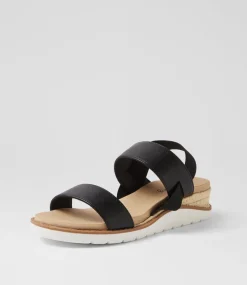 Women I LOVE BILLY Heels|Sandals-Kouby Black Sandals