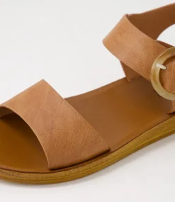 Women I LOVE BILLY Flats|Sandals-Krasta Tan Sandals