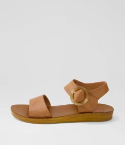 Women I LOVE BILLY Flats|Sandals-Krasta Tan Sandals