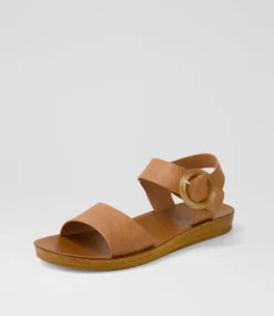 Women I LOVE BILLY Flats|Sandals-Krasta Tan Sandals