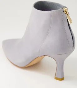 Women TOP END Boots-Lara Cloudy Leather Ankle Boots