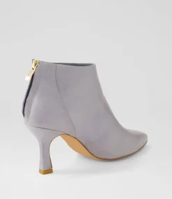 Women TOP END Boots-Lara Cloudy Leather Ankle Boots