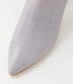 Women TOP END Boots-Lara Cloudy Leather Ankle Boots