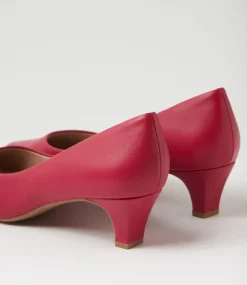 Women SUPERSOFT Dress|Comfort-Lateley Ruby Leather Heels