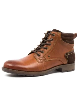COLORADO Boots|Casuals-LIAM COGNAC LEATHER