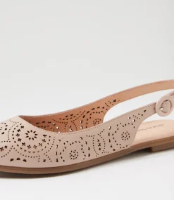 Women DIANA FERRARI Flats-Linz Stone Leather Flat Shoes