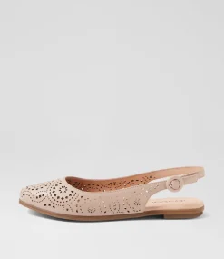 Women DIANA FERRARI Flats-Linz Stone Leather Flat Shoes