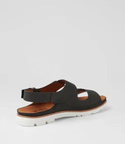 Women I LOVE BILLY Flats|Sandals-Lippert Black Sandals
