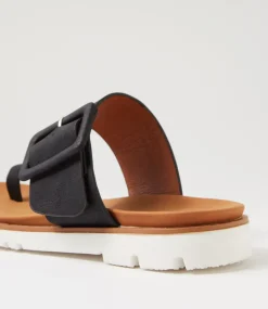Women I LOVE BILLY Flats|Sandals-Lucie Black Sandals