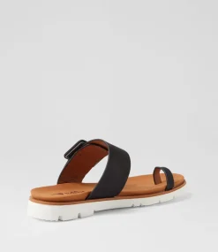 Women I LOVE BILLY Flats|Sandals-Lucie Black Sandals