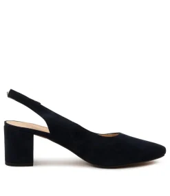 Women DIANA FERRARI Heels-LUCINE NAVY SUEDE