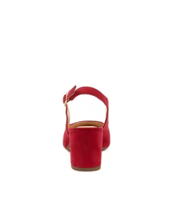 Women DIANA FERRARI Heels-LUCINE RED SUEDE
