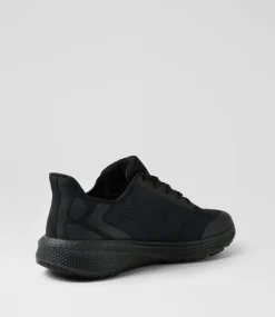 COLORADO Sneakers-Lug Black Mesh Sneakers