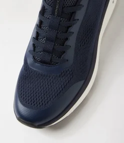 COLORADO Sneakers-Lug Navy Mesh Sneakers