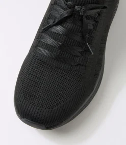 Women COLORADO Sneakers-Lunar Black Knit Sneakers