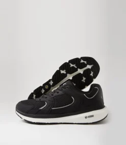 COLORADO Sneakers-Lutten Black Mesh Sneakers
