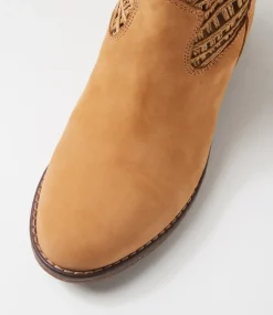 Women COLORADO Boots|Comfort-Luxie Light Tan Nubuck Calf Boots