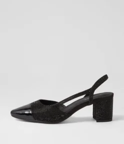Women DIANA FERRARI Heels-LUXURY DF BLACK MULTI