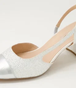 Women DIANA FERRARI Heels-LUXURY DF SILVER MULTI