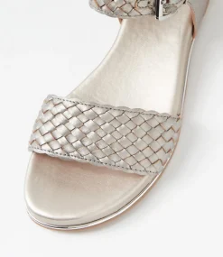 Women SUPERSOFT Comfort|Flats-Lynies Prosecco Leather Sandals
