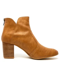 Women I LOVE BILLY Boots-MAHLON TAN SMOOTH