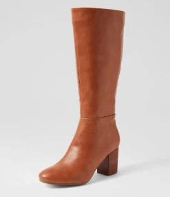 Women I LOVE BILLY Boots-Malanda W Tan Knee High Boots