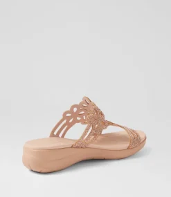 Women SUPERSOFT Comfort|Sandals-Marval Nude Jewels Sandals