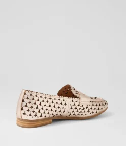 Women TOP END Loafers|Flats-Mavi Pale Rose Gold Leather Loafers