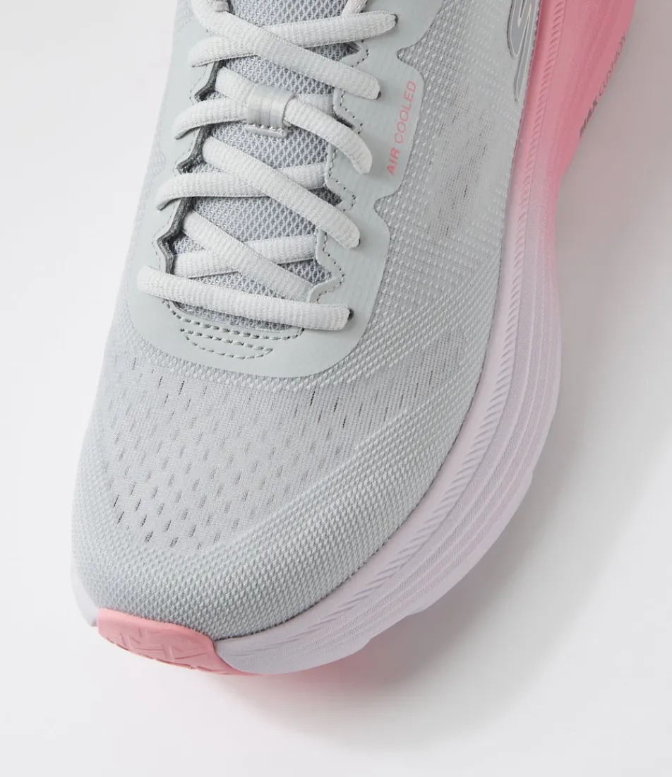 Women SKECHERS Sneakers-Max Cushioning Endeavour Grey Pink Fabric Sneakers