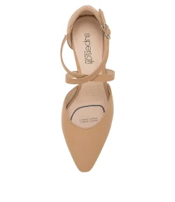 Women SUPERSOFT Dress|Comfort-MELBORNS NUDE LEATHER