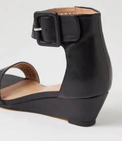 Women I LOVE BILLY Wedges|Heels-Merline Black Sandals