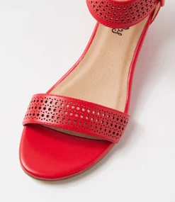 Women I LOVE BILLY Wedges|Heels-Merline Red Sandals