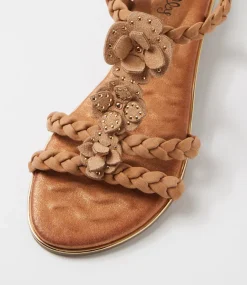 Women I LOVE BILLY Flats|Sandals-Meten Tan Sandals